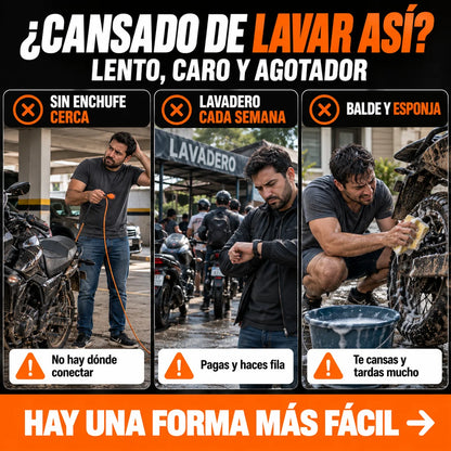 Hidrolavadora Inalámbrica con 2 Baterías + Kit de Herramientas Gratis